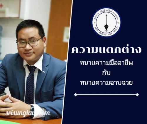 ทนายความมืออาชีพ